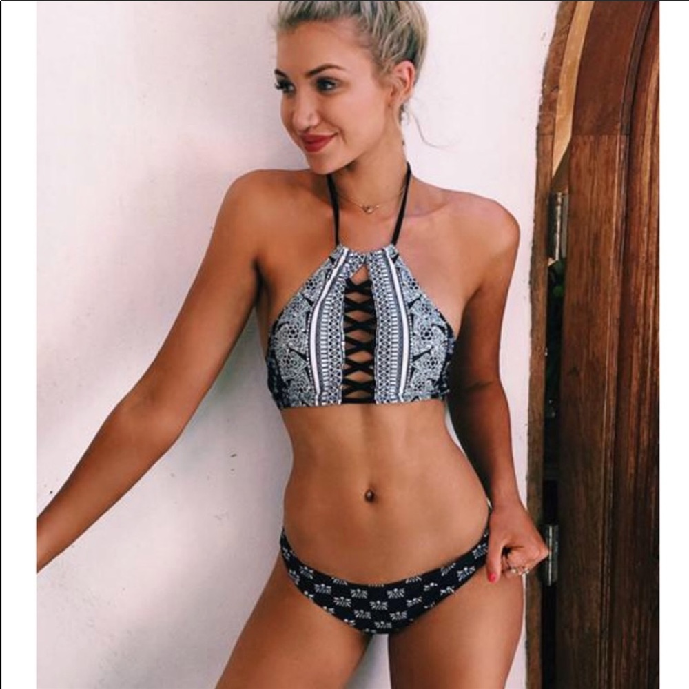 Cupshe Sight and Sound Bikini Set NWTS